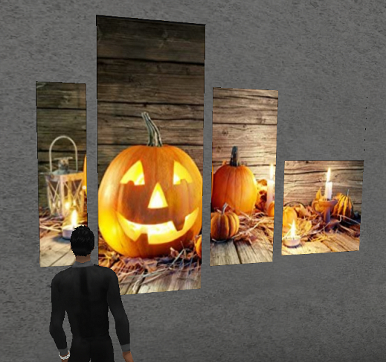 Halloween multi panels canvas 1
