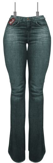 [GIULIADESIGN] -CHOISE-JEANS LIGHT BLUE