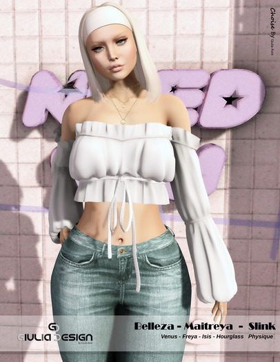 [GIULIADESIGN] -CHOISE-TOP DARK PINK