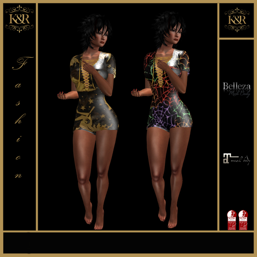 Grace Halloween  Sexy Romper for  Belleza, Maitreya, Slink