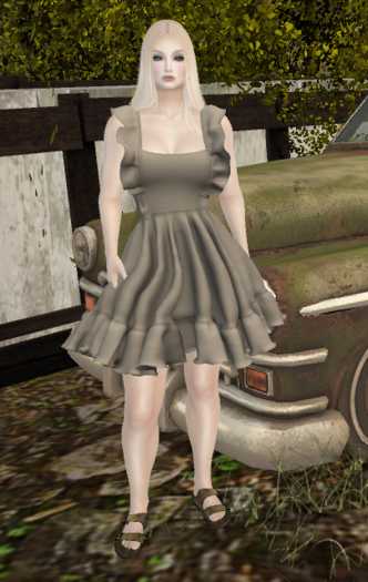 maitreya summer dress II sand