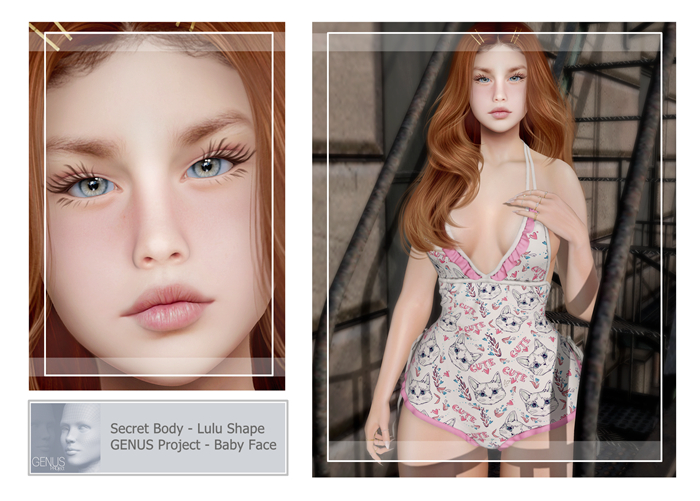 Secret Body - Lulu Shape (GENUS Baby Face)