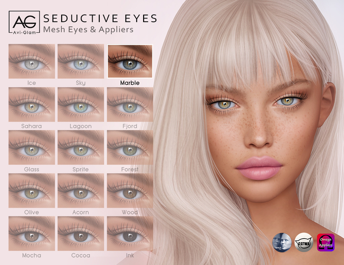 AG. Seductive Eyes - Marble