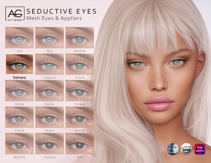AG. Seductive Eyes - Sahara