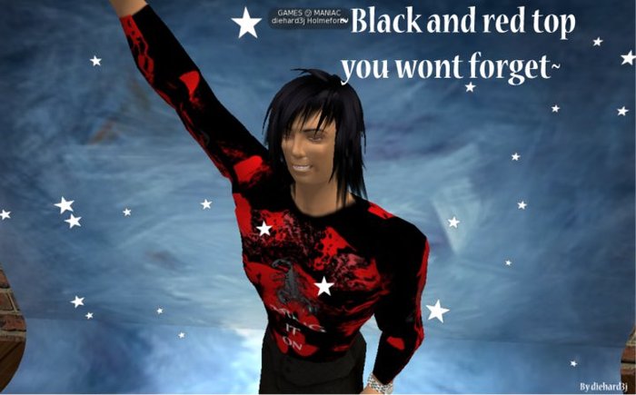RED BLOOD TOP By Diehard3j