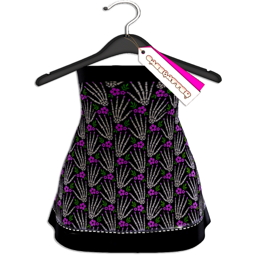 cakebatter / creepin it real skirt / skele hands -boxed-