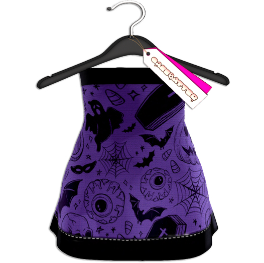 cakebatter / creepin it real skirt / oct vibes -boxed-