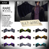 AITUI - Bat Wings - Costume Pink