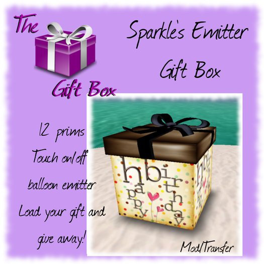 Sparkle's Emitting Gift Present Birthday