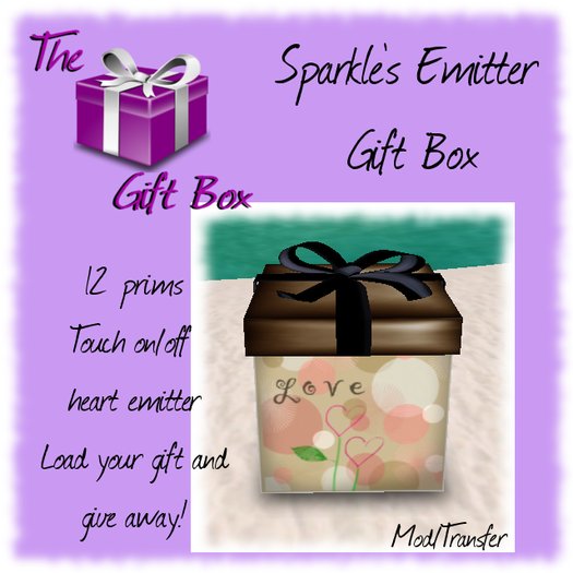 Sparkle's Emitting Gift Present Love