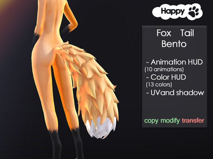Happy Paw - Fox Tail bento