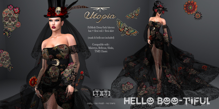 Utopia Hello Boo-tiful