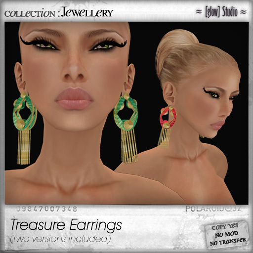[ glow ] studio Treasure earrings