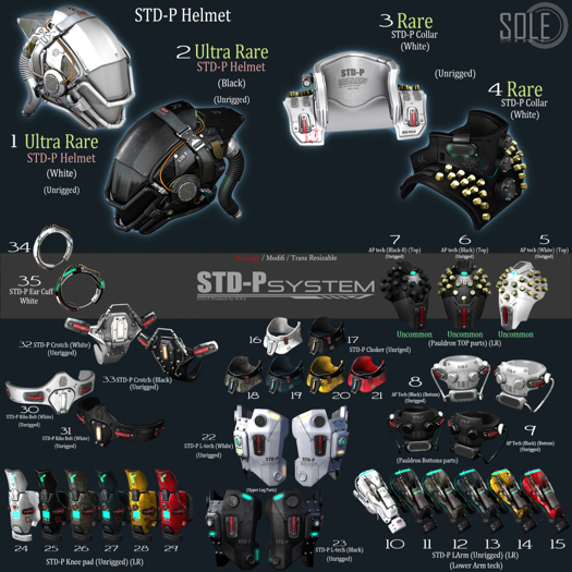 Common 20 :::SOLE::: STD-P Choker (Yellow)
