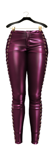 GGVG AMAYA LATEX PANT MAGENTA
