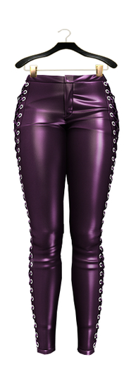 GGVG AMAYA LATEX PANT PURPLE