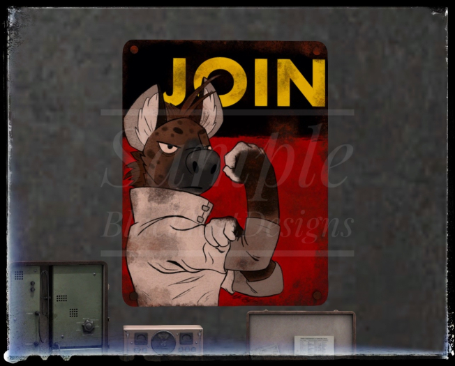 [BKD] - Hyena 'JOIN' Sign