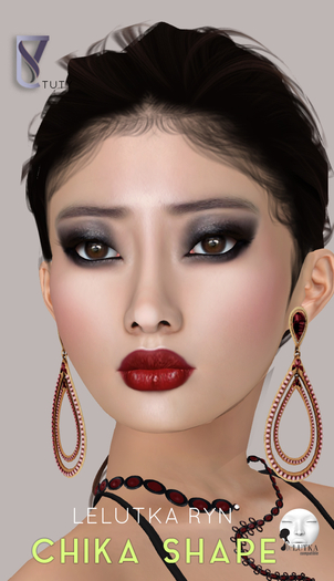 Tuty CHIKA SHAPE for Lelutka Ryn head