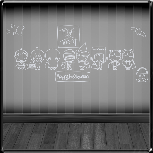 *~LT~* Trick or Treat Wall Art Decal