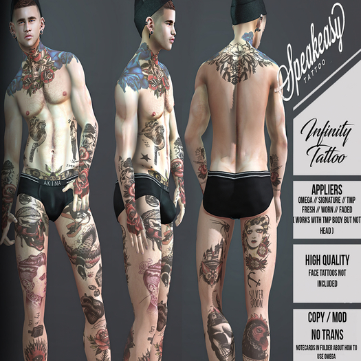 { Speakeasy } Infinity Tattoo