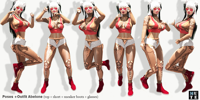Poses +Outfit Abelone