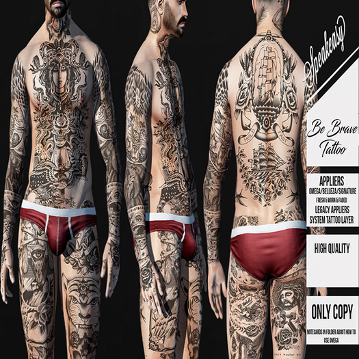 { Speakeasy } Be Brave Tattoo
