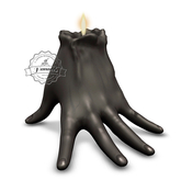 .random.Matter. - Paint It Black - Hand Candle [Black] [L]