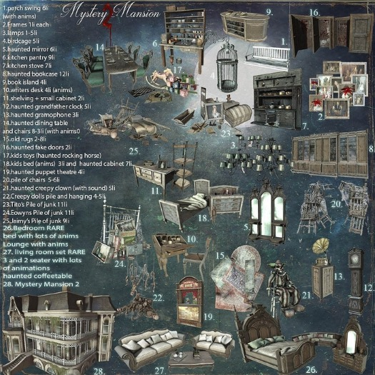 14 -DRD- MM2 - Haunted Dining Table