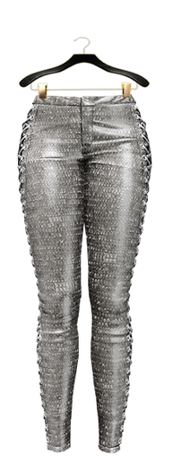 GGVG AMAYA DRAGON SKIN PANT WHITE