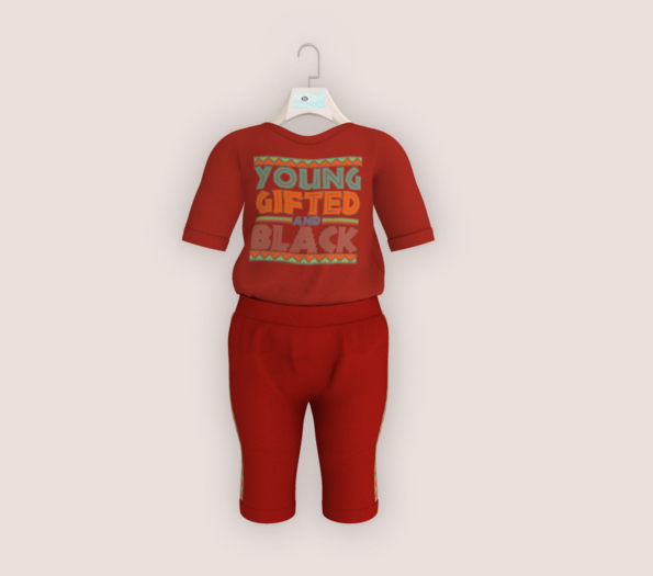 SuperStarkin- YG&B Set Red BeBe