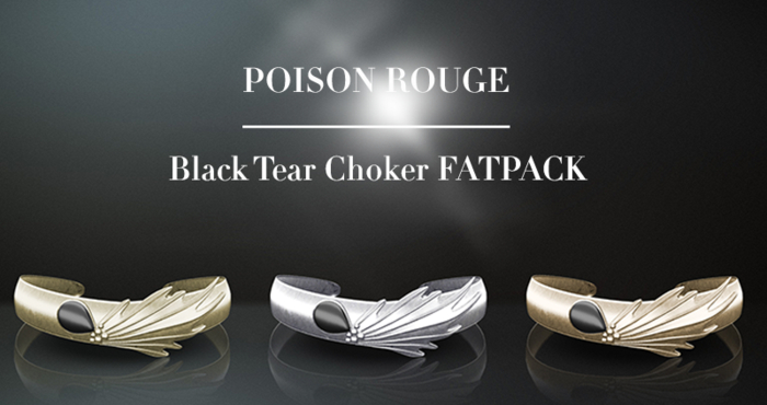 POISON ROUGE Black Tear FATPACK