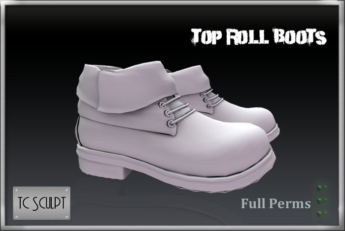 [T-C]FullPerm - Top Roll Boots