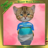 Peeps Dinkies Beach Wave Tshirt