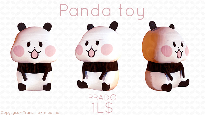 - PRADO - Panda Toy
