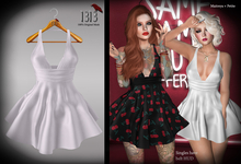 (*<*) 1313 Sonia Dress - White ~Reborn, Waifu, Maitreya, Petite, Legacy, Perky~