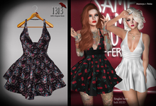 (*<*) 1313 Sonia Dress - Lipstick Chick ~Reborn, Waifu, Maitreya, Petite, Legacy, Perky~