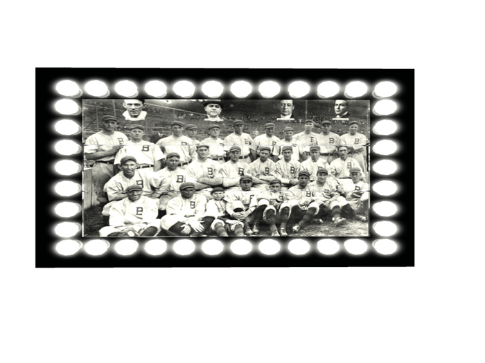 Baseball Team Photo-1914 Braves