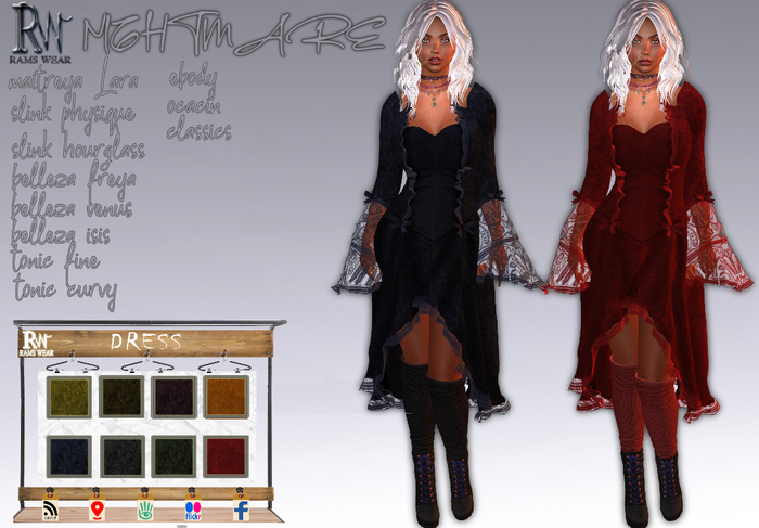 RAMS WEAR - Dress - Nightmare