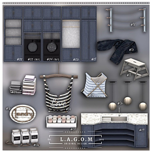 LAGOM - Luna Laundry [Dryer] #03 RARE