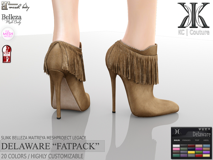 -KC- DELAWARE ANKLE BOOTS / MAITREYA SLINK BELLEZA LEGACY