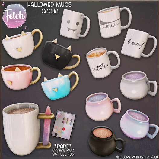 [Fetch] Hallowed Mugs - Cat Pink (rez to unpack)