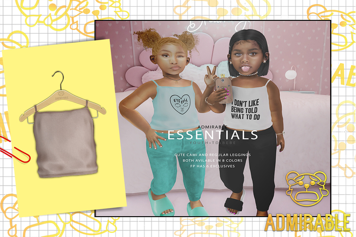 Admirable- Cute Cami (Taupe)