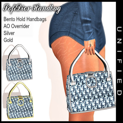 :.Unified:. SofiDior Bento Bags (Silver/Gold) 