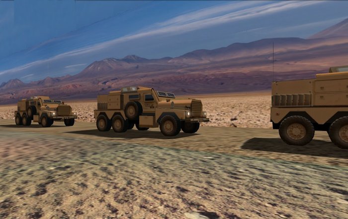 US ARMY - MRAP Cougar HE - Physic v4