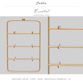 Dahlia - Essential - Display Rack - Gold