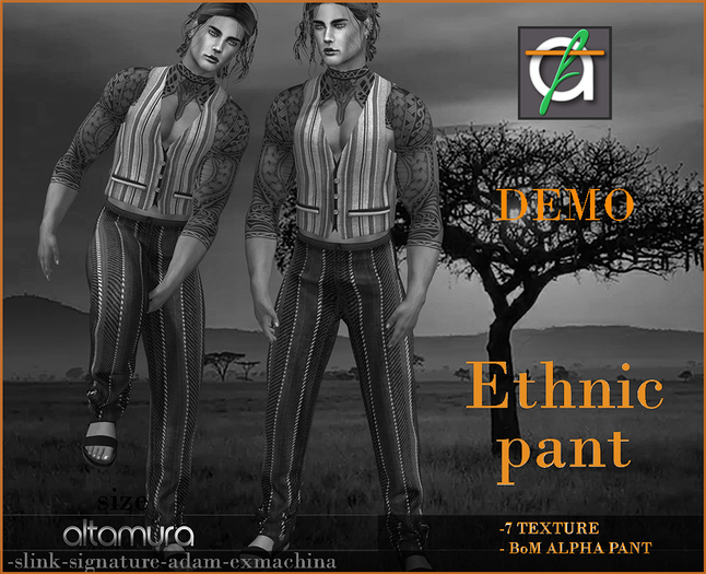 :-AF-:  "Ethnic Pant"" - DEMO