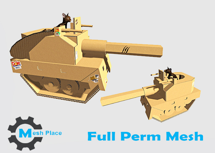 Mesh Place - Tank Cat (add to unpack)