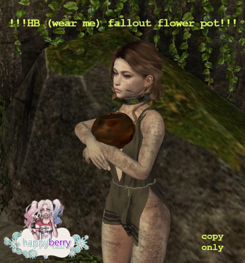 !!!HB (WEAR ME) Fallout flower pot!!!