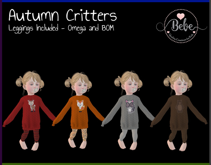:And Stuff: Autumn Critters - Fatpack - Bebe