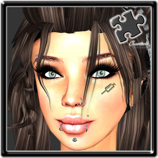 Tattoo / Face / Injection / Black / Unisex / Face -Tattoo Injection 1